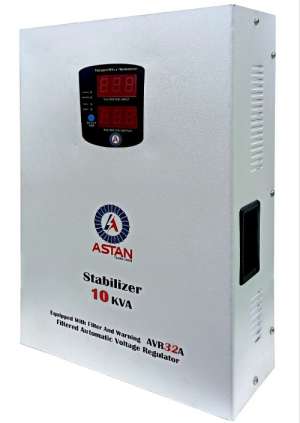 استابیلایزر(تثبیت کننده ولتاژ 10KVA) با ترانس تروئید (حلقوی) برای ۱۰کیلوولت آمپر،تمام مس با ضمانت ۱۸ ماهه